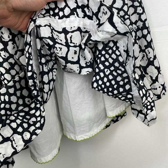 Edme & Esyllte Anthropogie Animal Print Knee Length A Line Skirt w/Lining SZ 12 - Picture 5 of 16